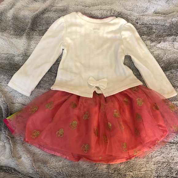 Disney top and tulle skirt set and sweater - Picture 7 of 8